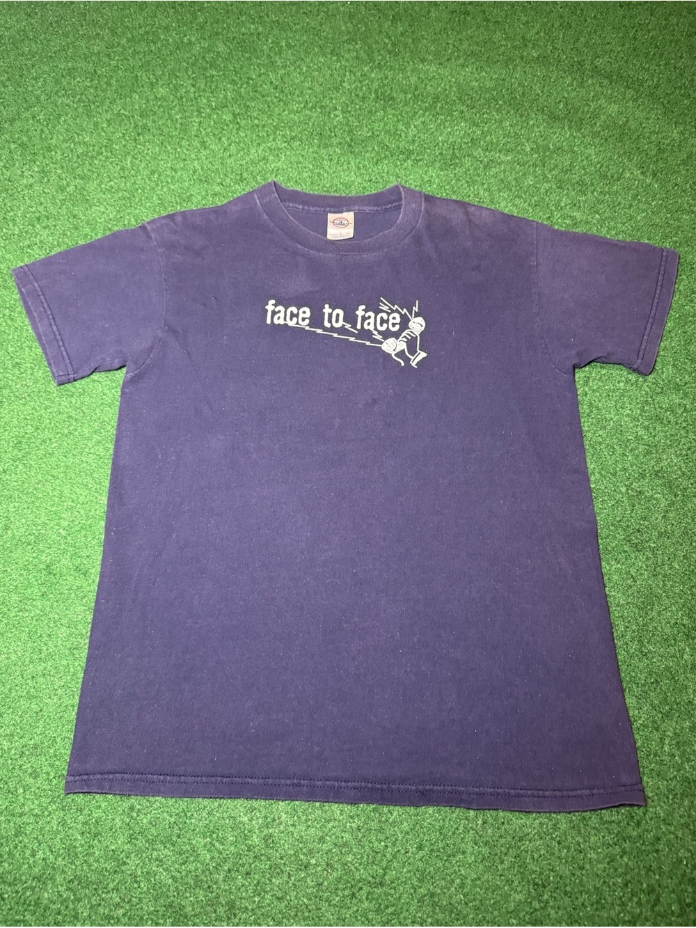 Face To Face Vintage T Shirt Medium Punk Band Grunge 90s Y2K Alt Rock RARE
